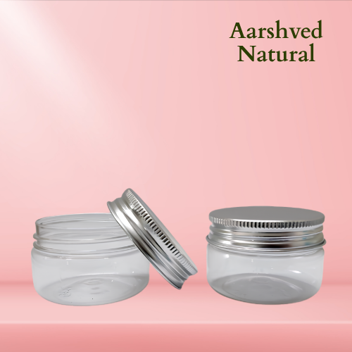 Clear Silver Cap